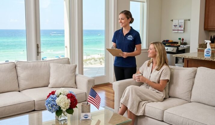 nally ushering in the unofficial start of summer, filled with gatherings, barbecues, and cherished moments with family and friends. For homeowners in Destin and Niceville, preparing your home for this significant weekend is essential, ensuring a welcoming environment that reflects both respect and hospitality. The last thing you need is the stress of pre-party cleaning. At TileUp, we understand this balance. We solve the problem of overwhelming holiday preparations by offering a professional cleaning service that guarantees an immaculate home, allowing you to focus on what truly matters: honoring, hosting, and creating joyful memories. Preparing your home for Memorial Day with a professional clean honors the holiday's spirit by creating a pristine, respectful environment for family gatherings. It ensures a healthy, welcoming space for guests, allowing hosts to focus on remembrance and celebration without cleaning stress. A clean home during Memorial Day weekend is a reflection of respect—respect for your guests, for the spirit of the holiday, and for your own peace of mind. As families gather in Destin to enjoy the beautiful beaches and kick off the summer season, a meticulously prepared home enhances the entire experience. It’s about creating an atmosphere where every guest feels comfortable and every surface is hygienic. A professional cleaning ensures that your home is not only visibly spotless but also deeply fresh and inviting. This allows you, as a host, to fully participate in the weekend's events, whether attending a local ceremony or simply enjoying a barbecue, knowing that your home is impeccably ready. This proactive approach ensures a stress-free start to summer.
